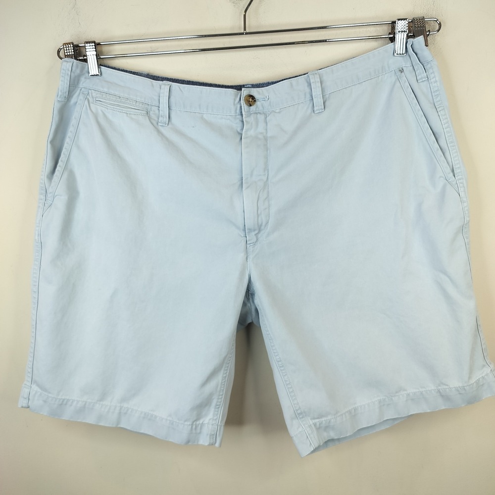 Polo Ralph Lauren Chino Shorts 44 Big Stretch Classic Fit Light Blue